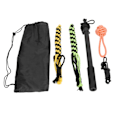 Miniatyrbild 5 av 8: Flirt Pole Toy Multipurpose Infällbar Training Interactive Toy Flirt Pole för små medelstora hundar