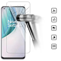 Miniatyrbild 1 av 5: OnePlus NORD N100 skärmskydd 9H passar skal fodral hörlurar - Transparent OnePlus Nord N100
