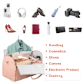 Miniatyrbild 4 av 5: Resväska för kläder, handbagage för kläder, hängande resväska för kostym, weekendväska