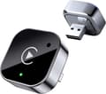 CarPlay-adapter för iPhone och Android, Mini trådbunden till trådlös adapter för CarPlay och Android Auto, Plug and Play, Stabil anslutning och ingen fördröjning