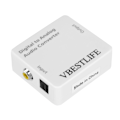 Miniatyrbild 5 av 7: Optisk ljudkabel RCA-omvandlare Adapter RCA-kabel Optisk signal till analog ljudomvandlare