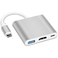 Miniatyrbild 1 av 2: USB-C Multiport Adapter till USB (PD), HDMI 4K och USB-C