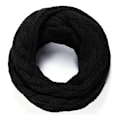 Miniatyrbild 1 av 5: Dam vinter varm stickad infinity halsduk mode tjock varm cirkel loop halsdukar svart