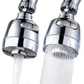 [CA] 360 munstycke för kran med dusch - adapter för kökskran silver 1 st