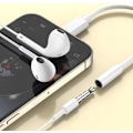 Miniatyrbild 8 av 8: 2x Lightning till 3,5mm Adapter – För iPhone & iPad