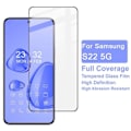 Miniatyrbild 8 av 9: Samsung Galaxy S22/S22 plus - Heltäckande härdat glas/Skyddsglas S22 plus S22 plus