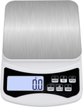 Digital köksvåg 5 kg / 0,1 g Vit