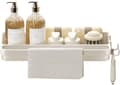 Sink Organizer - Countertop Sponge Holder, Compact Drain Organizer, Multifunctional Soap Dish for Brushes & Scrubbers, Bathroom.