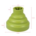Miniatyrbild 1 av 2: Salong hopfällbar hårtork hårfön diffusor lock styling frisörverktyg (grön)