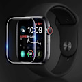 Miniatyrbild 5 av 6: Apple Watch 7/8 45mm Skärmskydd Heltäckande transparent