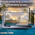 Miniatyrbild 5 av 5: 2-Pack Xiaomi Redmi Note 12 Pro Plus - Härdat Glas 9H - Super kvalitet 3D Skärmskydd