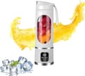 Wireless Mixer Multifunctional Juicer Cup Dual 1500mAh Batteries and 12 Blades 3-Speed 450ml Portable Blender