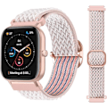 Miniatyrbild 1 av 5: Lämplig för Apple Watch iWatch1234567, 38/40/41mm armband, justerbart elastiskt nylon klockarmband, sportarmband för Apple Watch iWatch1234567