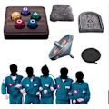 Miniatyrbild 4 av 6: Gos- Squid Game 2 Koreansk Folkspel Set – Lekset Inspirerat av Squid Game 2 (9st+Bas) r
