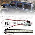 Miniatyrbild 8 av 8: 32 st lampor RC bil taklampa RC Crawler Universal LED ljusramp tillbehör längd 100 mm