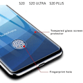 Miniatyrbild 7 av 8: Skärmskydd Samsung Galaxy S10/S20 Ultra/Plus/E skal - Transparent S20 PLUS Transparent S20 PLUS