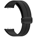 Miniatyrbild 3 av 8: Silikonarmband med magnetisk stängning för Samsung Galaxy Fit 3 (SM-R390) Svart Sort