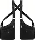 Anti-Theft Underarm Crossbody Bag - Ultra-Thin Adjustable Hidden Strap Wallet, Lightweight with Multi-Layer Storage