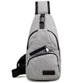 Miniatyrbild 1 av 5: Sling Ryggsäck Multifunktionell Crossbody Väska Sling Väska Dagryggsäck Lätt En Rem Ryggsäck Sling Väska Ryggsäck för Vandring Promenader Cykling Resor