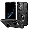 Miniatyrbild 1 av 6: Galaxy S24 Plus Skal CamShield Ring Hybrid Armor Svart