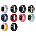 Miniatyrbild 5 av 5: Flätat Armband för Apple Watch 38/40/41 mm Blågrön Mix M 3-Pack 3-Pack