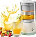 Rechargeable Electric Citrus Juicer - USB-C, Cordless, Portable Orange Juicer