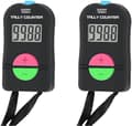 2-pack digital counter, manual clicker with wrist strap [ZHE]