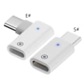 Miniatyrbild 3 av 9: 1 st USB-C hane till Lightning hona adapter Typ C laddningskabeladapter för 1:a generationens penna null - Rakt huvud