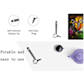 Miniatyrbild 2 av 4: Slumpmässig färgpack med 10 mini infällbar resistiv pekskärm Stylus Penna för smartphone Tablet PC Slumpmässig färg
