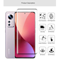 Miniatyrbild 1 av 5: 3x Skärmskydd i Härdat Glas för Xiaomi Mi 12 Transparent one size