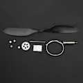 Miniatyrbild 3 av 5: Fjärrkontrollflygplan Kärnlös Motor Hög Hastighet Växellåda Propeller för RC Leksak