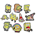 Miniatyrbild 3 av 5: 15 st Spongebob Squarepants-tema Broderade Strykjärnspåsar, DIY Sy Applikationslapp, Sy På/Strykjärnspås för Jeans, Byxor, Kläder, Jacka,