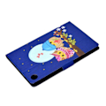 Miniatyrbild 4 av 6: Lenovo Tab M10 FHD Plus flipfodral i läder med coolt mönster - Par Ugglor multifärg