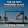Miniatyrbild 5 av 5: 3-Pack Samsung Galaxy Tab A8 WiFi - Härdat Glas 9H - Super Kvalitet