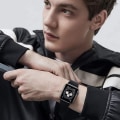 Miniatyrbild 4 av 5: Flätat Solo Loop-kompatibelt armband för Apple Watch för kvinnor och män, stretchiga nylonelastiska armband för iWatch Series svart 38/40/41mm