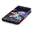 Miniatyrbild 4 av 6: Butterfly läder Samsung Galaxy S9 Plus fodral - Flerfärgad multifärg