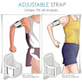 Miniatyrbild 6 av 8: iPhone 13 - Sportarmband Vit Vit