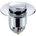 Miniatyrbillede 1 af 5: Afløbsfilter i rustfrit stål med trykknap, universalprop til vask, badeværelse, badekar, ny