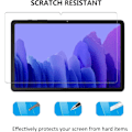 Miniatyrbild 3 av 6: 2X Displayskydd i härdat glas till Samsung A7 Tab Transparent