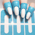 Miniatyrbild 1 av 2: Nagellack Stencil, Peel Off Sticker Tape Manikyr Anti Overflow Förpackning Nagelskydd U-form