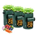 3-pack odlingspåsar Potatis Tomat Jordnötsodlingspåsar 35*45cm