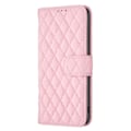 Miniatyrbild 6 av 6: Samsung Galaxy S23 Fodral Diamond Textur Ljus Rosa