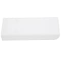 Under Paste Desk Organizer White ABS Plastic Desk Storage Box Office Supplies