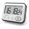 Kitchen Timer Alarm Clock Multifunctional Digital Cooking Timer With Lcd Display Large Digits Countdo