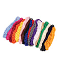 Miniatyrbild 4 av 5: Womens Mesh Hårnät Virkad Cap Enfärgad Snood Sova Nig Red Red