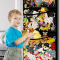 Miniatyrbild 3 av 3: Plushdjursförvaring - Över Dörrorganisatör för Plush
