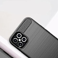 Miniatyrbild 4 av 6: SKALO iPhone 12 Mini Armor Carbon Stöttåligt TPU-skal - Fler fär grå grå