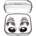Noise-cancelling earplugs, washable and reusable, silicone earplugs