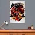 Miniatyrbild 5 av 5: Euro Soccer Star Lamine Yamal Heminredning Present Posters Väggkonst Presenter Sovrum Kontor Rum Vardagsrum Perfekt för Alla Rum Canvas Ornament No Frame 30x45cm