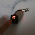 Miniatyrbild 7 av 9: 1 st USB-C hane till Lightning hona adapter Typ C laddningskabeladapter för 1:a generationens penna null - Rakt huvud